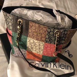 Colorful Calvin Klein bag